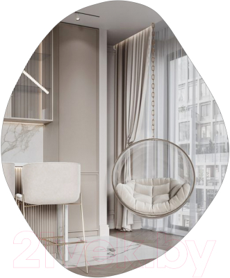 Зеркало Emze 76x92 / LED.NF.76.92.4K - фото