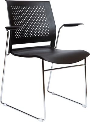 Стул офисный Norden Eight Black / 823/824 Black - фото