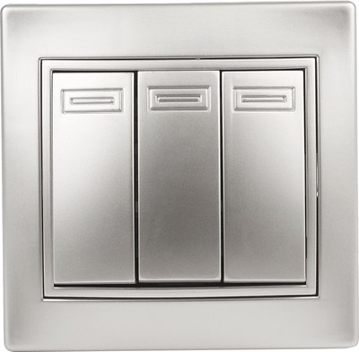 Выключатель INTRO Plano 1-106-03 / Б0053791 - фото