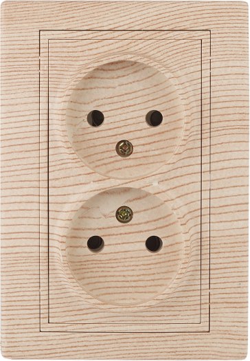 Розетка INTRO Plano 1-204-11 / Б0053914 - фото