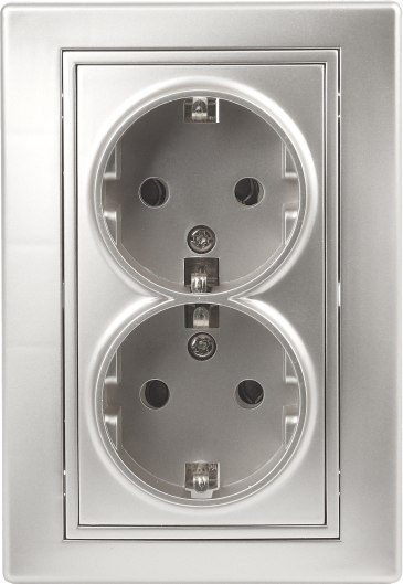 Розетка INTRO Plano 1-205-03 / Б0053917 - фото