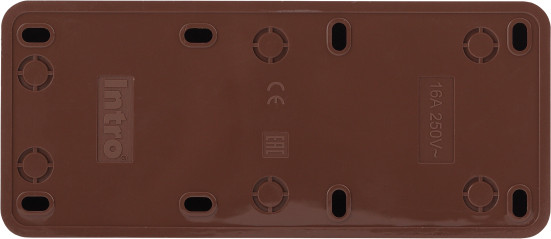 Розетка INTRO Quadro 2-205-10 / Б0053815