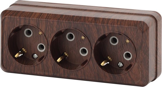 Розетка INTRO Quadro 2-206-10 / Б0053824 - фото