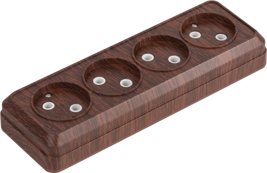 Розетка INTRO Quadro 2-207-10 / Б0053833