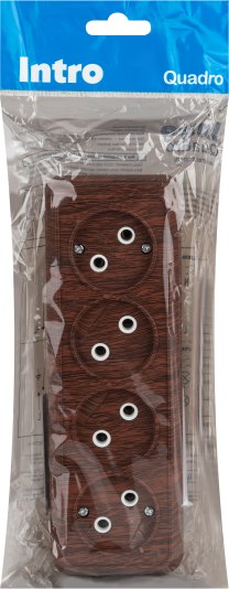 Розетка INTRO Quadro 2-207-10 / Б0053833