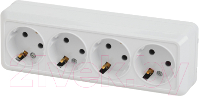 Розетка INTRO Quadro 2-208-01 / Б0053838 - фото