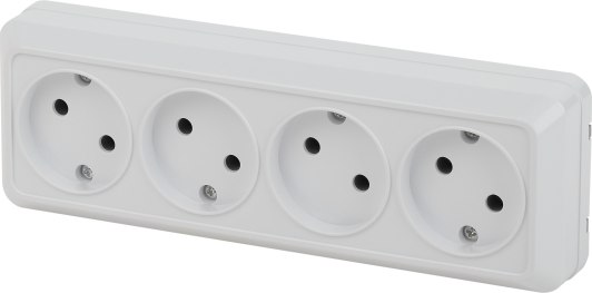 Розетка INTRO Quadro 2-207-01 / Б0053829 - фото