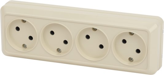 Розетка INTRO Quadro 2-207-02 / Б0053831 - фото