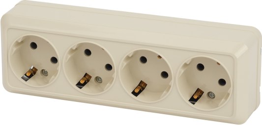 Розетка INTRO Quadro 2-208-02 / Б0053840 - фото