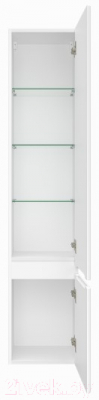 Шкаф-пенал для ванной Brevita Victory 35 / VIC-05035-010R (белый матовый)