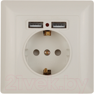 Розетка INTRO Solo 4-410-02 / Б0053714 - фото