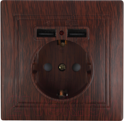 Розетка INTRO Plano 1-410-10 / Б0053948 - фото