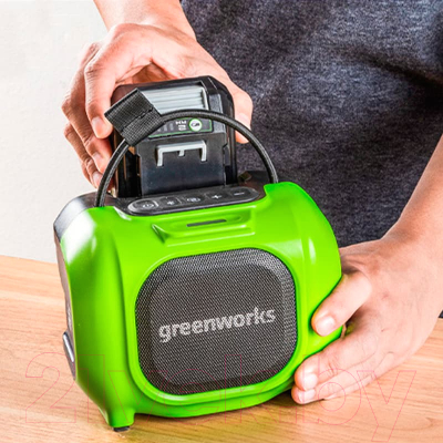 Портативная колонка Greenworks GPT-MNBS / 3503107