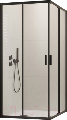 Душевой уголок Radaway Alienta Black C 90x190 / 10239090-54-01 - фото