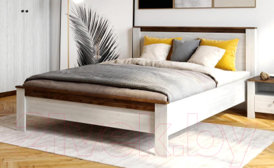 Полуторная кровать Мебельград Даллас с ортопедическим основанием 120x200