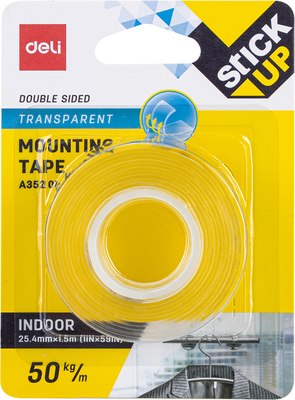 Скотч двухсторонний Deli Stick Up / A35201
