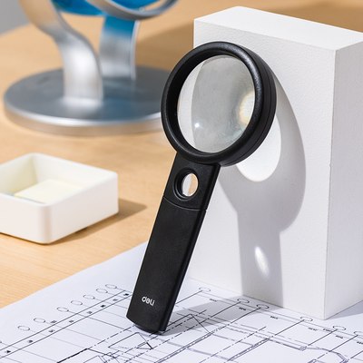 Лупа ручная Deli 9091