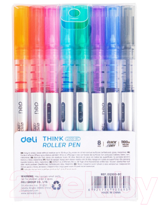 Набор ручек-роллеров Deli Think / Q3008C