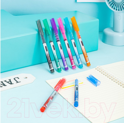 Набор ручек-роллеров Deli Think / Q3008C