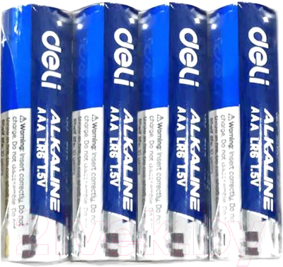 Комплект батареек Deli ААА LR03 / 18507 - фото
