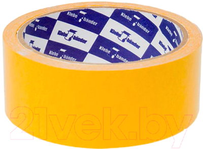 Скотч двухсторонний Klebebander Полипропилен / 25ммх10м - фото