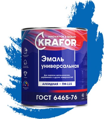 Эмаль Krafor ПФ-115 - фото