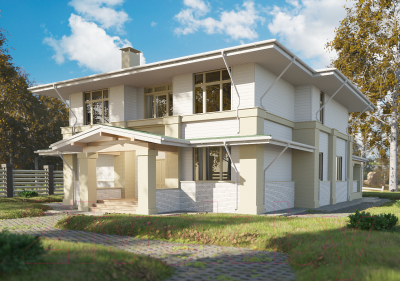 Сайдинг Docke Premium Брус D6S / PSBR-1044