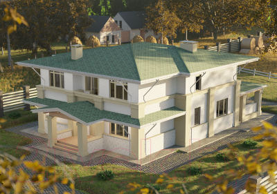 Сайдинг Docke Premium Брус D6S / PSBR-1044