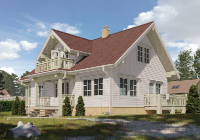 Сайдинг Docke Premium Брус D6S / PSBR-1044