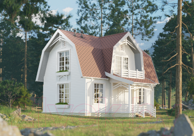 Сайдинг Docke Premium Брус D6S / PSBR-1044