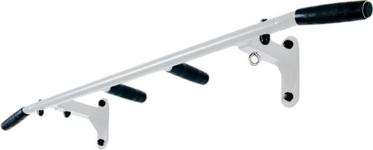 Турник Absolute Champion HIT узкий хват белый с черными ручками / АЧ 11584 - фото