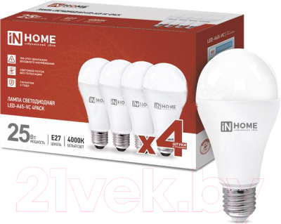 Набор ламп INhome LED-A65-VC / 4690612052526 - фото