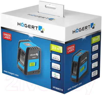 Лазерный нивелир Hoegert HT4M074