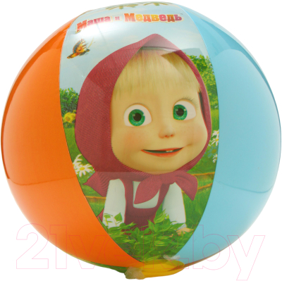 Мяч надувной Маша и медведь 7500315 - фото