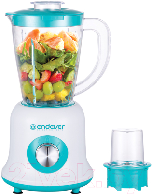 Блендер стационарный Endever Sigma-202 (белый/зеленый) - фото