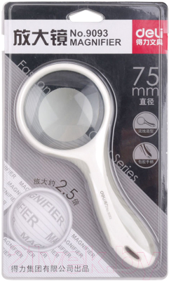 Лупа ручная Deli 9093 - фото