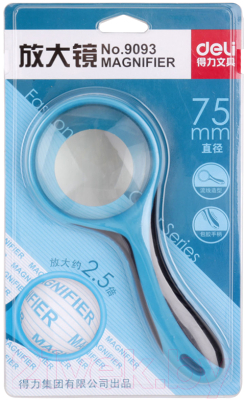 Лупа ручная Deli 9093