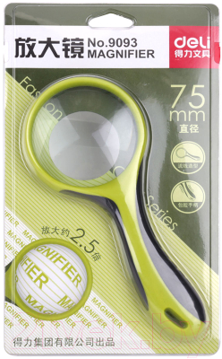 Лупа ручная Deli 9093