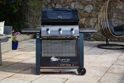 Газовый гриль Sahara S375 3B BBQ Smokey Teal