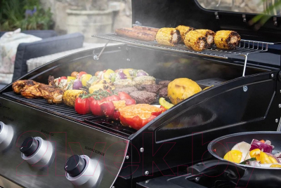 Газовый гриль Sahara S375 3B BBQ Smokey Teal