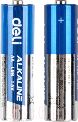 Комплект батареек Deli АА LR6 / 18500 - фото