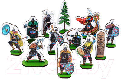 Набор фигурок игровых Mega Toys Викинги / МТ61120 - фото