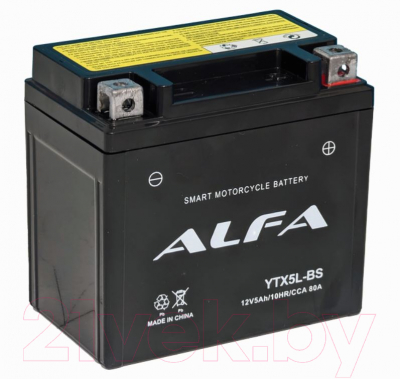 Мотоаккумулятор ALFA battery YTX5L-BS / EB5-3