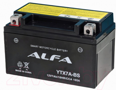 Мотоаккумулятор ALFA battery YTX7A-BS / EB7-3