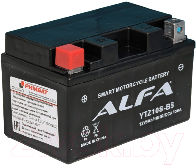 Мотоаккумулятор ALFA battery YTZ10S-BS / EBZ10-4-2