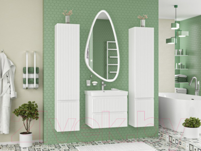 Шкаф-пенал для ванной Brevita Victory 35 / VIC-05035-010L