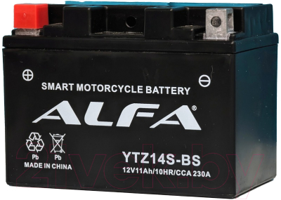 Мотоаккумулятор ALFA battery YTZ14S-BS / EBZ14-4-2