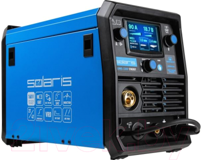Полуавтомат сварочный Solaris ALUMIG-230DP Synergy
