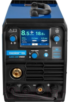 Полуавтомат сварочный Solaris ALUMIG-230DP Synergy
