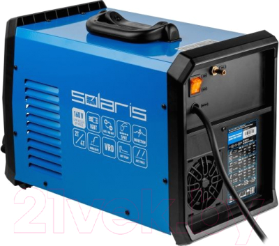 Полуавтомат сварочный Solaris ALUMIG-230DP Synergy